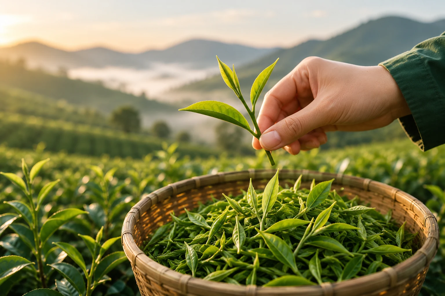 Những yếu tố thu hái ảnh hưởng đến chất lượng trà