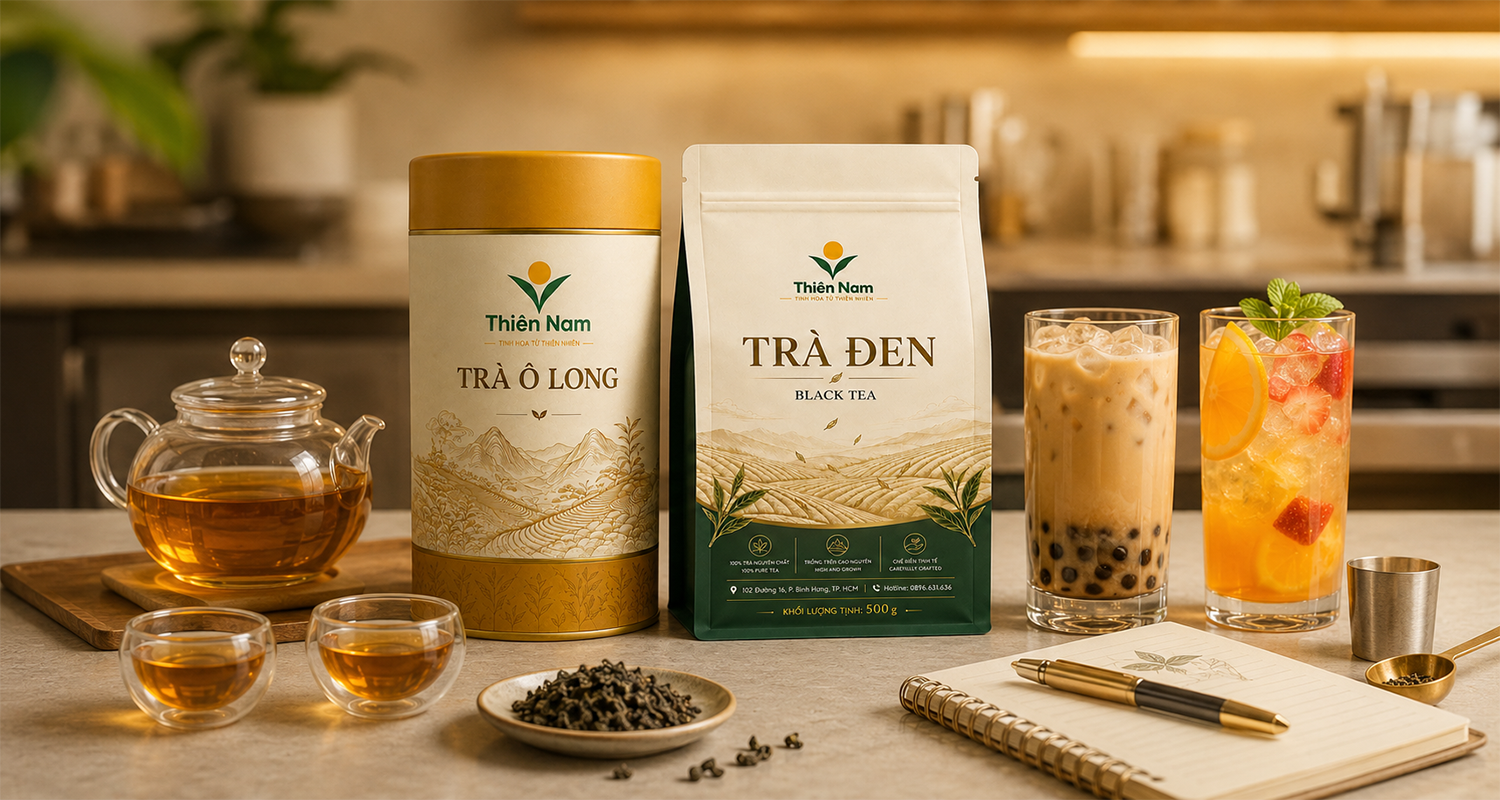Trà Thiên Nam dành cho quán và đối tác