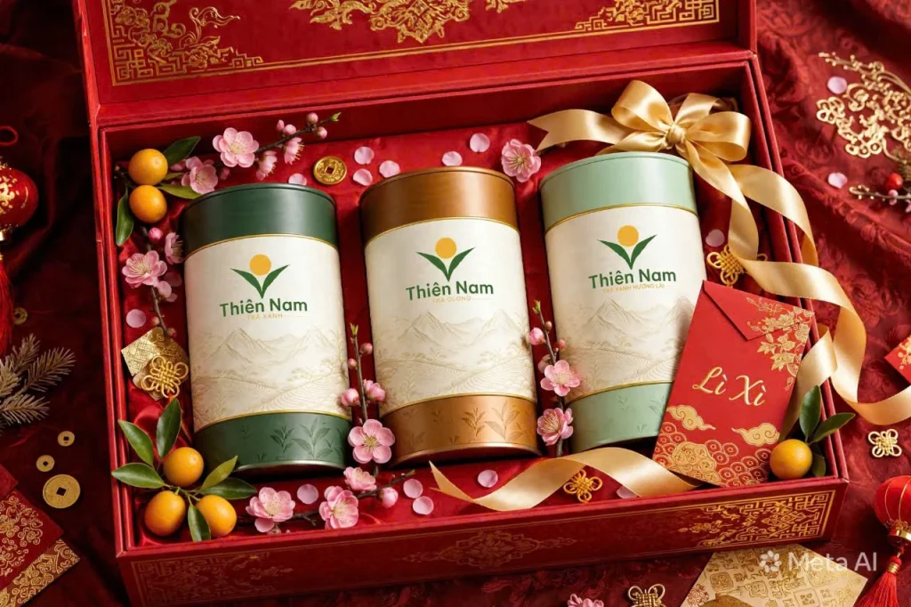 Bộ quà tặng – Trà Thiên Nam